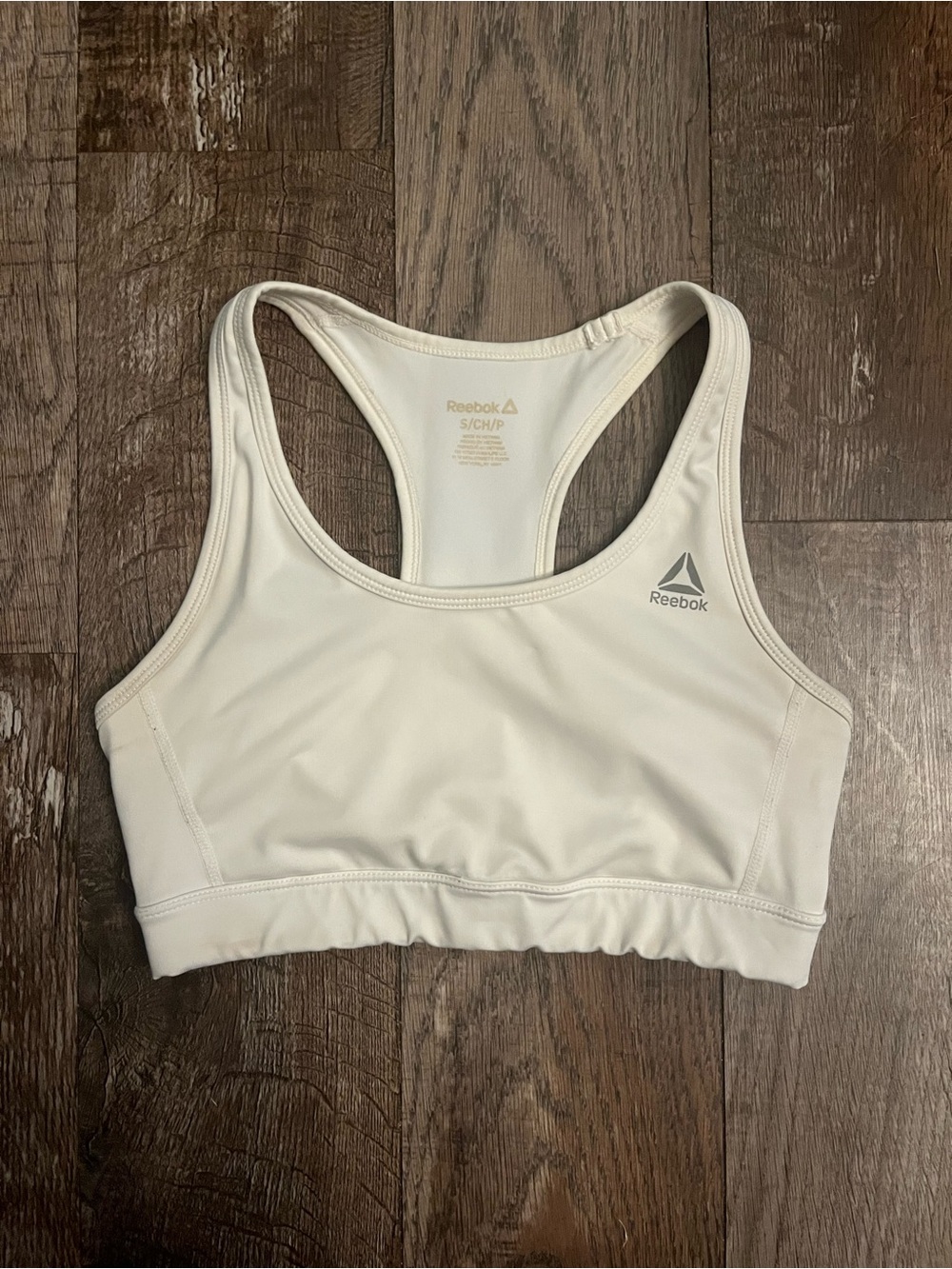 ⭐️3 FOR $10⭐️ White Reebok Sports Bra